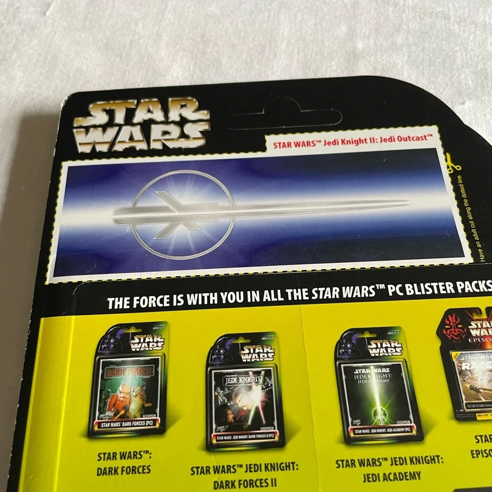 Star Wars Jedi Knight II: Jedi Outcast PC Game - Black, Blue, White